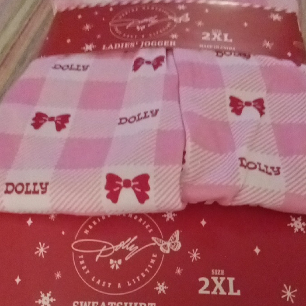 Dollcake Pink and White Ladies' Jogger